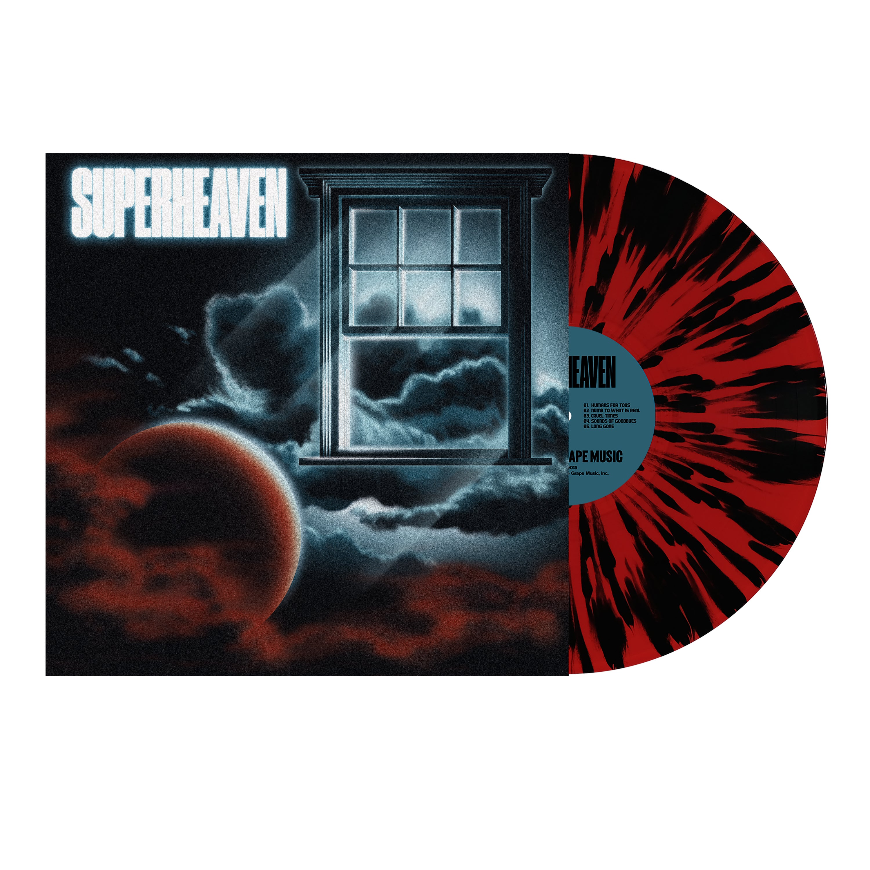 S/T LP (Ruby/Black Heavy Splatter)