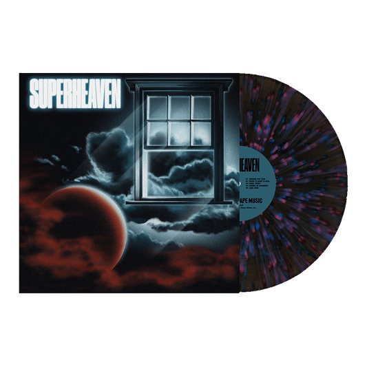 Superheaven 12" Vinyl - Black Ice w/ Blue & Pink Splatter